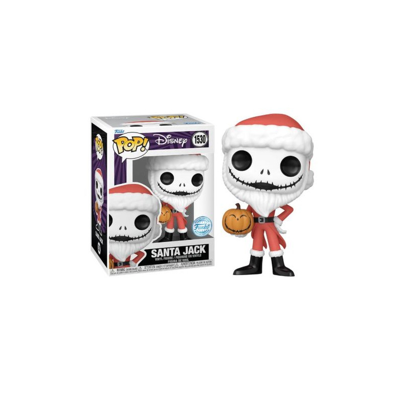 FUNKO POP Santa Jack con Calabaza 1530 - Disney Edición Especial - 889698828611