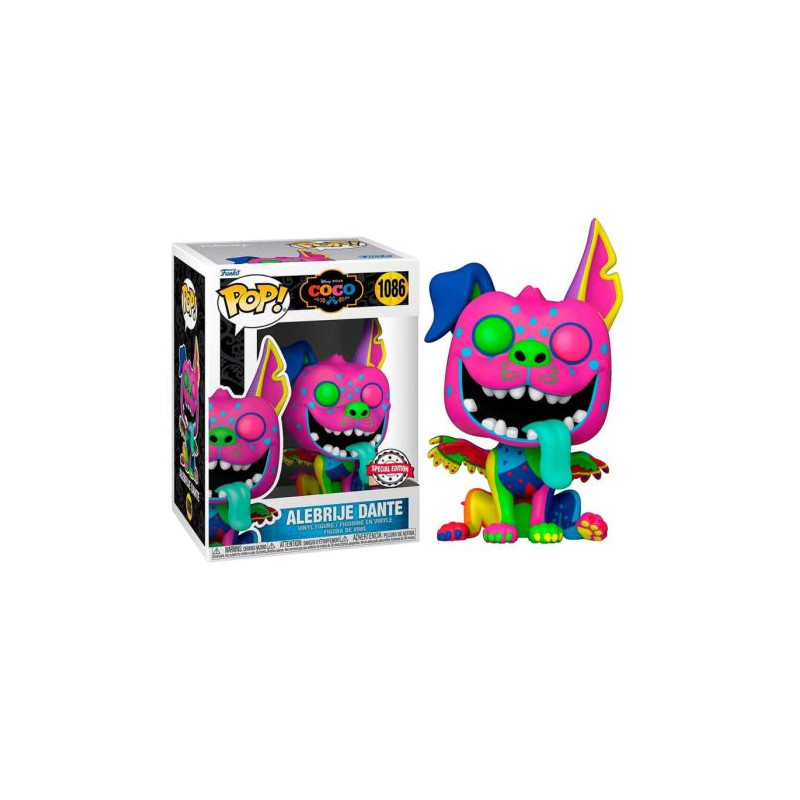FUNKO POP Alebrije Dante 1086 - Coco Edición Especial Brillante en la Oscuridad -  889698581103
