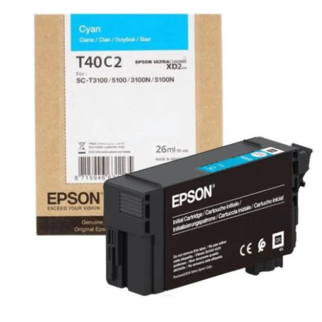 Cartucho  Original EPSON XD2 Cian - C13T40C240 [ML-26]