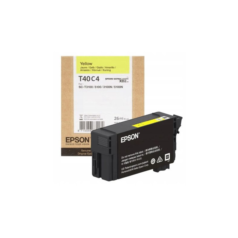 Cartucho  Original EPSON XD2 Amarillo - C13T40C440 [ML-26]