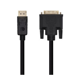 Cable Conversor Displayport/M a DVI/M - 2m · Negro