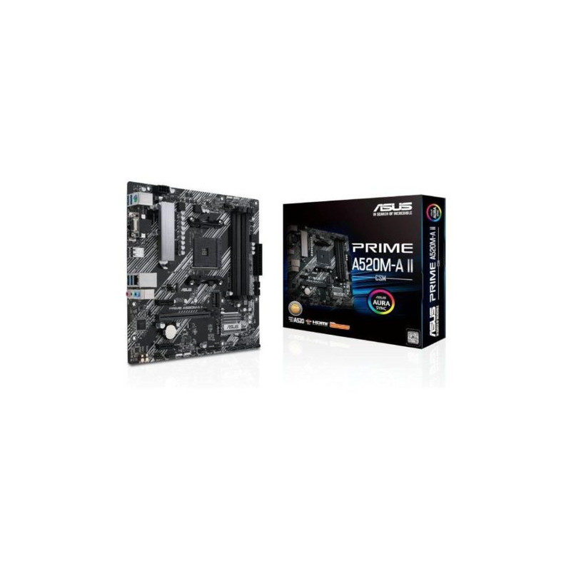 Placa Base ASUS Prime A520M-A II - Socket AM4 · DDR4 · MicroATX