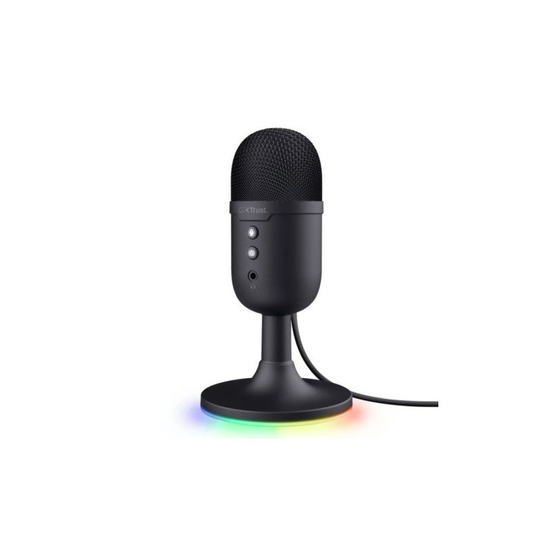 Micrófono TRUST Gaming GTX 234 25372 - USB · Cable 1.8 m · Soporte trípode