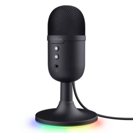 Micrófono TRUST Gaming GTX 234 25372 - USB · Cable 1.8 m · Soporte trípode