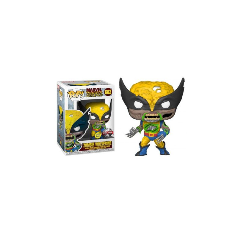 FUNKO POP Wolverine 662 - Marvel Edición Especial Brillante en la Oscuridad - 889698366489