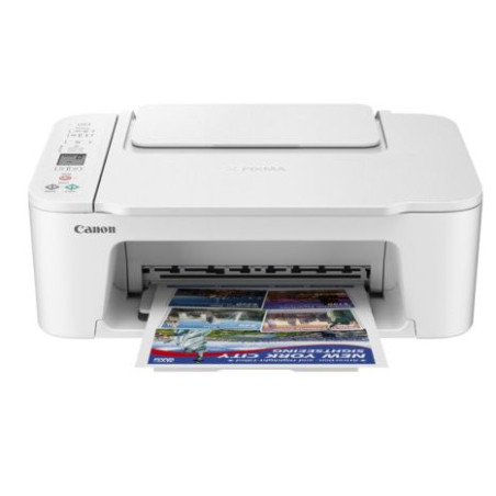Impresora Multifunción Tinta CANON TS3751I Color - Dúplex · 7.7ppm · 4800x1200 · 600ppp · USB/WiFi · Blanco - Cartuchos PG575...