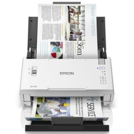 Escáner Documental EPSON Workforce DS-410 Color - 26PPM · 600x600 · 600ppp · USB