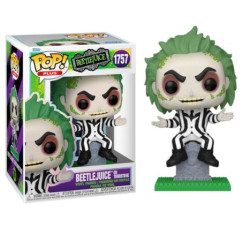 FUNKO POP Beetlejuice sobre Lápida 1757 - Beetlejuice - 889698835626
