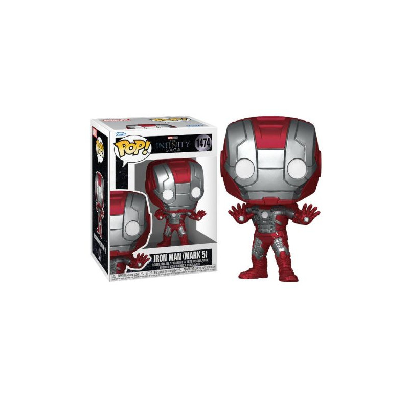 FUNKO POP Iron Man Mark 5 1474 - Infinity Saga - 889698837897