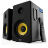 Pack 2 Altavoz Amplificador MAJORITY D40X - BT/Jack 3.5mm/USB/RCA · 70W · Negro