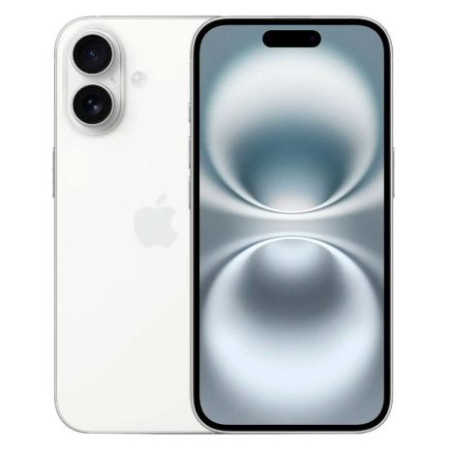 Smartphone APPLE iPhone 16 MYEF3QL/A - Chip A18 · 6.1 Súper Retina XDR · 256GB · iOs 18 · Blanco