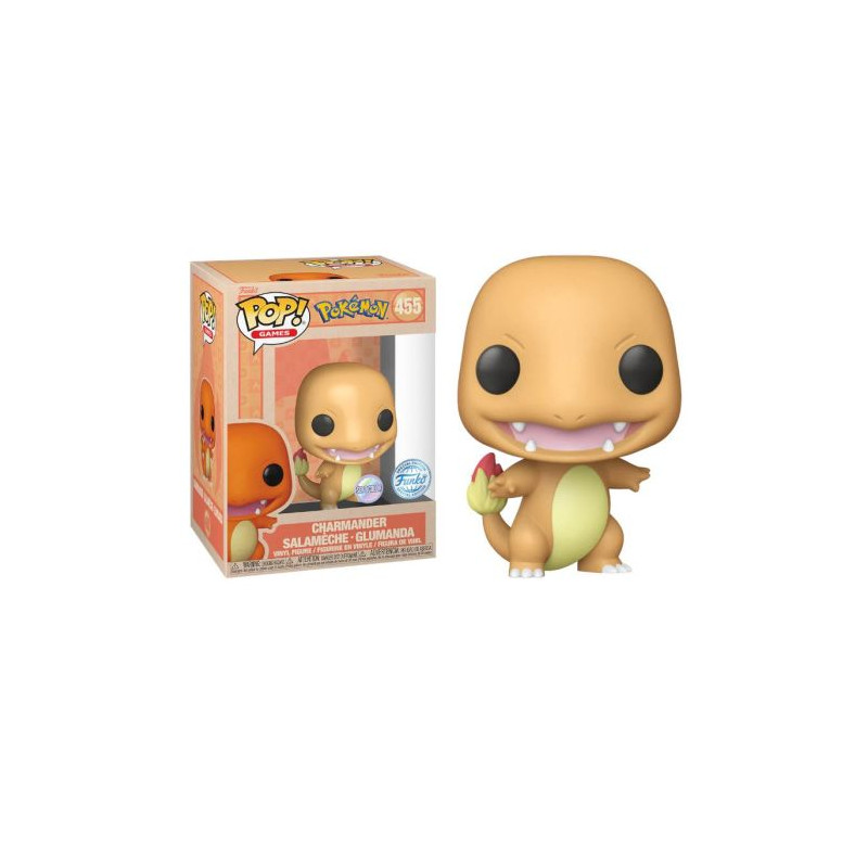 FUNKO POP Charmander 455 - Pokémon Edición Especial Soft Colour - 889698860666