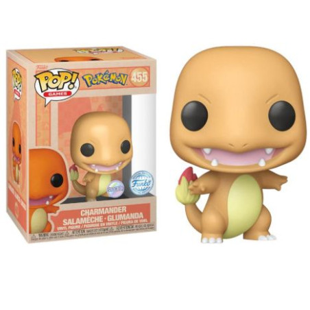 FUNKO POP Charmander 455 - Pokémon Edición Especial Soft Colour - 889698860666