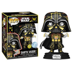 FUNKO POP Darth Vader 767 - Star Wars Edición Especial Brillante en la Oscuridad - 889698849821