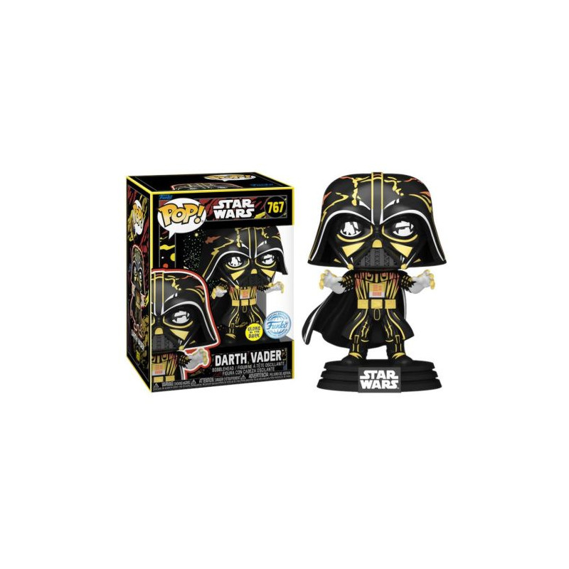 FUNKO POP Darth Vader 767 - Star Wars Edición Especial Brillante en la Oscuridad - 889698849821