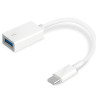 Cable USB 2.0/M a USB Tipo C/M - 0.10cm · Blanco