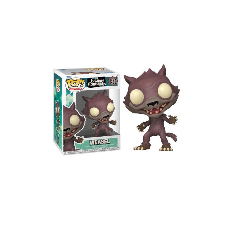 FUNKO POP Weasel 1482 - Comando de Criaturas - 889698810340