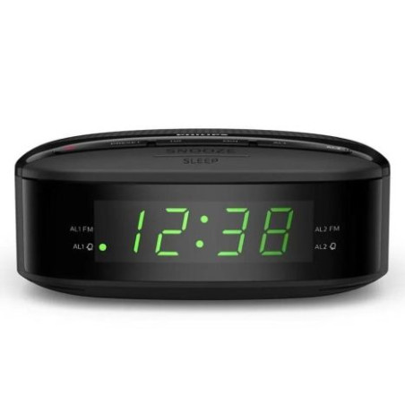 Despertador PHILIPS TAR3205/12 - Radio FM · Negro