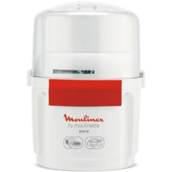 Picadora Electrica MOULINEX La Moulinette - 800W · 3 en 1 · Blanco