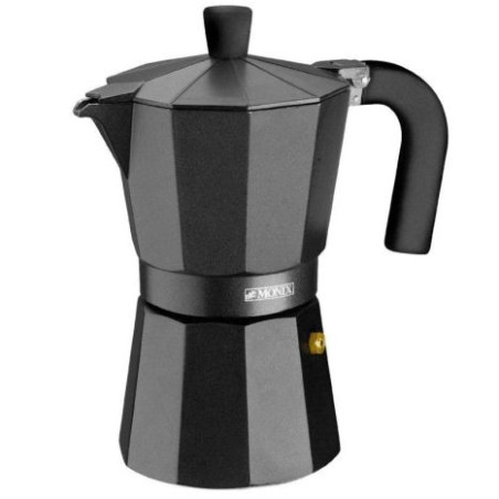 Cafetera Italiana MONIX M640006 - 6 Tazas · Negro