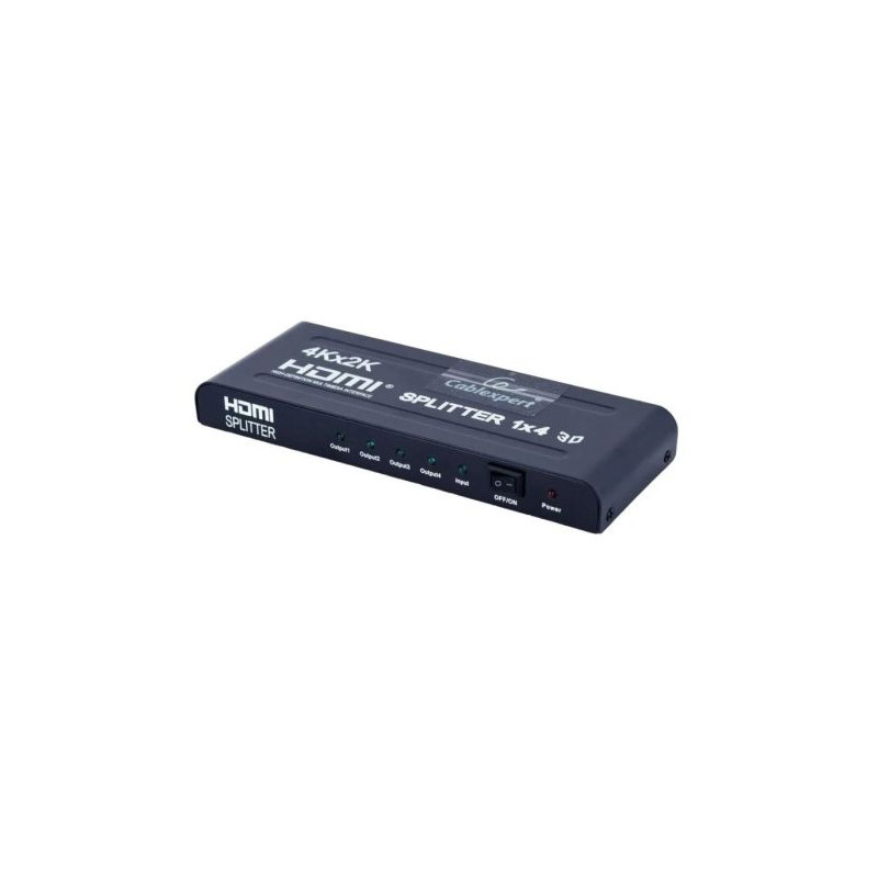 Divisor de Puerto HDMI GEMBIRD DSP-4PH4-02 - 4xHDMI · 5V · Negro