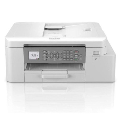 Impresora Multifunción Tinta BROTHER MFC-J4340DWE Color - Dúplex · 20ppm · 1200x4800 · 1200ppp · USB/WiFi · Blanco - Cartucho...