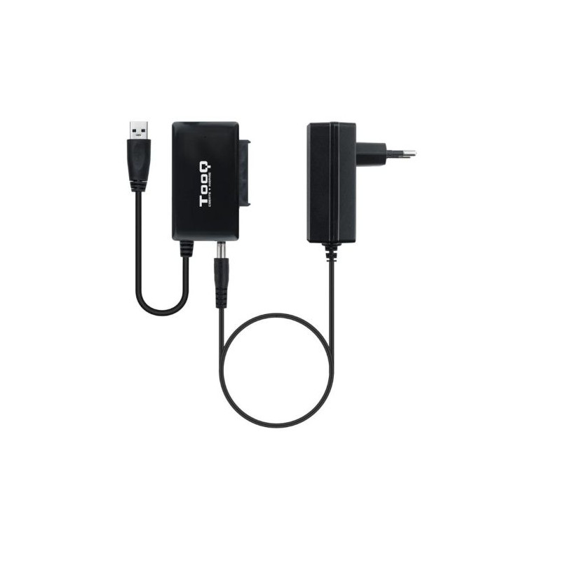 Adaptador para Discos Duros TOOQ TQHDA-01A  - USB 3.0 · SATA · Negro
