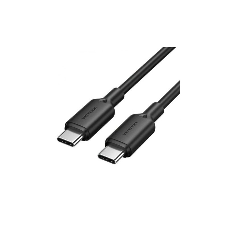 Cable USB 2.0 Tipo C/M a USB Tipo C/M - 1m · Negro