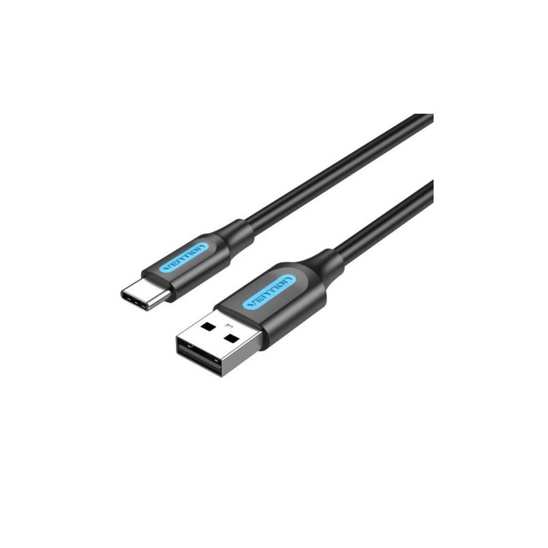 Cable USB 2.0 Tipo A/M a USB Tipo C/M - 1m · Gris