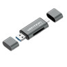 Lector de Tarjetas Externo VENTION CCHH0 - USB 3.0 · USB Tipo C · SD/Micro SD · Gris