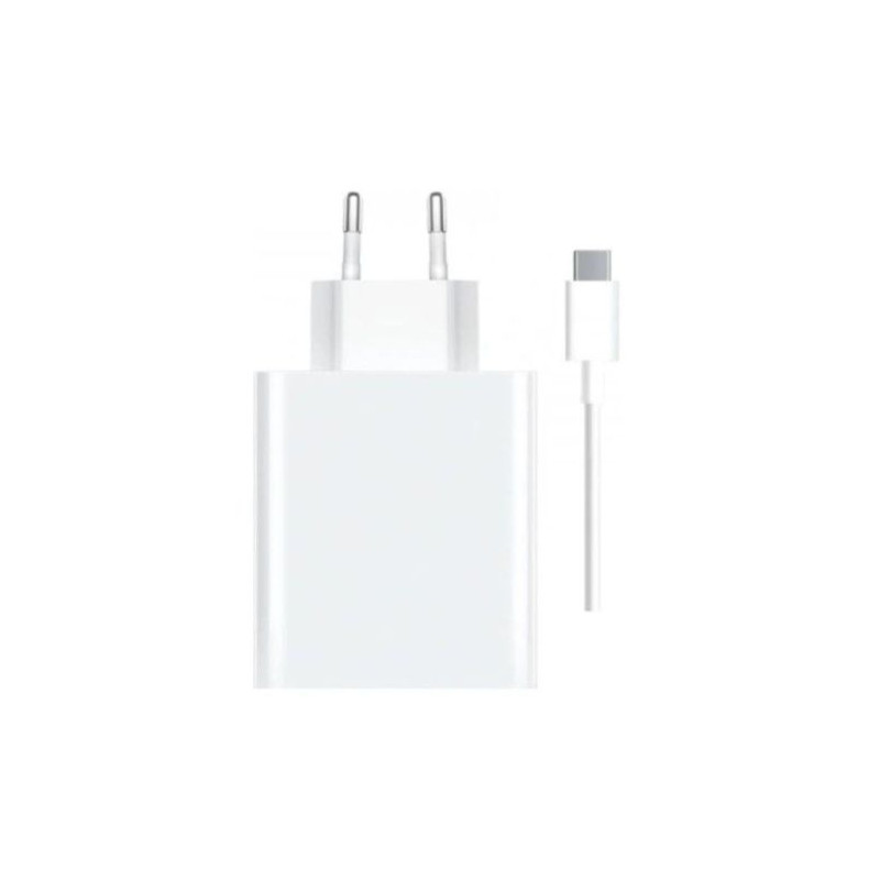 Cargador de Pared con Cable  XIAOMI - 120W · USB Tipo C · Blanco