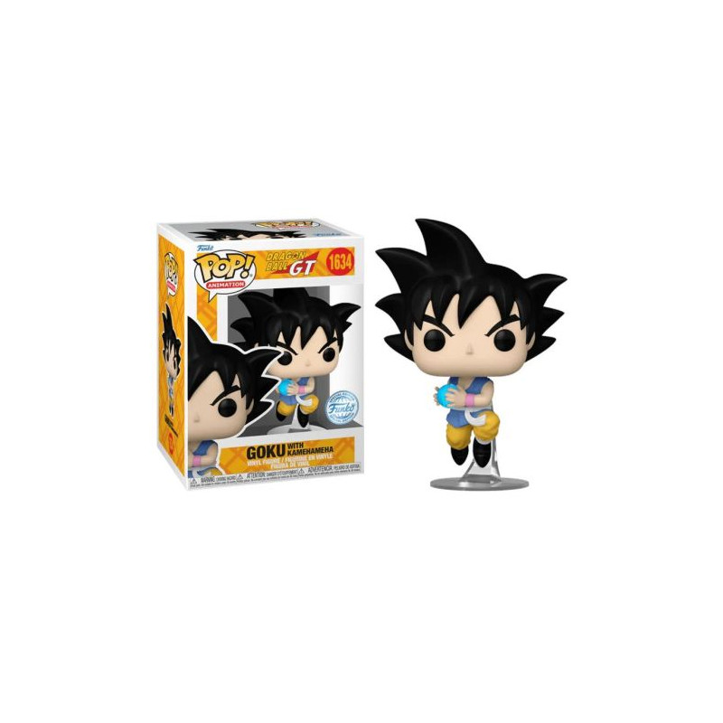 FUNKO POP Goku en Kamehameha 1634 - Dragon Ball GT Edición Especial - 889698746076