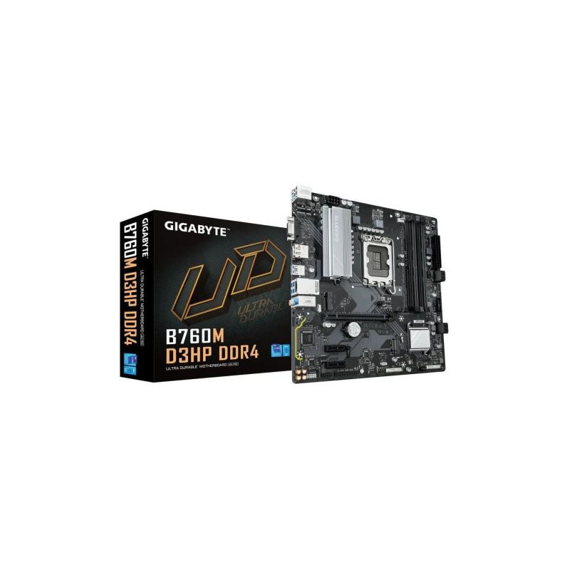 Placa Base GIGABYTE B760M D3HP - Socket 1700 · DDR4 · Micro ATX