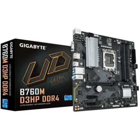 Placa Base GIGABYTE B760M D3HP - Socket 1700 · DDR4 · Micro ATX