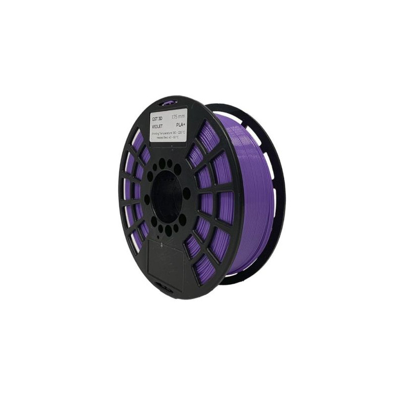 Filamento 3D GST3D PLA 1.75mm 1Kg Violeta - GST3D-VIOLET