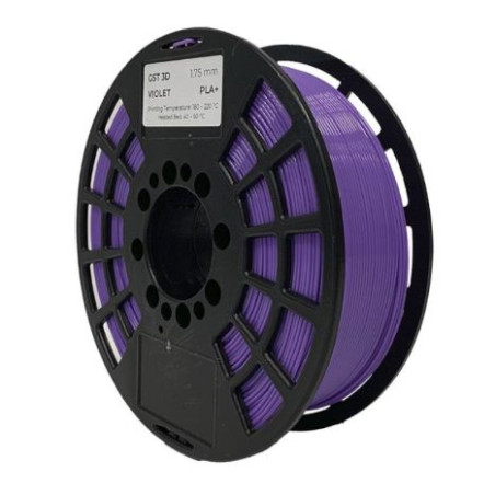 Filamento 3D GST3D PLA 1.75mm 1Kg Violeta - GST3D-VIOLET