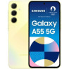 Smartphone SAMSUNG Galaxy A55 SM-A556BZYCEUE - Octa-Core · 6.6 FHD+ · 8GB · 256GB · Android · Amarillo