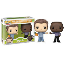Pack 2 FUNKO POP Shawn Spencer y Burton Gus Guster - Psych - 889698839723
