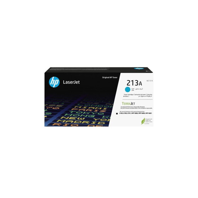 Toner Original HP 213A Cian - W2131A [PAG-3000]