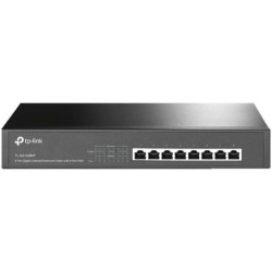 Switch de Red TP-LINK TL-SG1008MP - 8 Puertos · RJ-45 · 10/100/1000Mbps