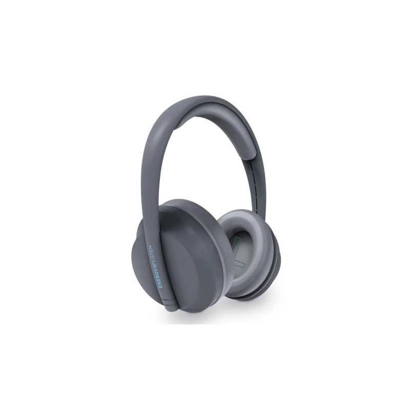 Auriculares Diadema con Bluetooth ENERGY SISTEM Hoshi Eco - USB Tipo C · BT · Microfono · Gris