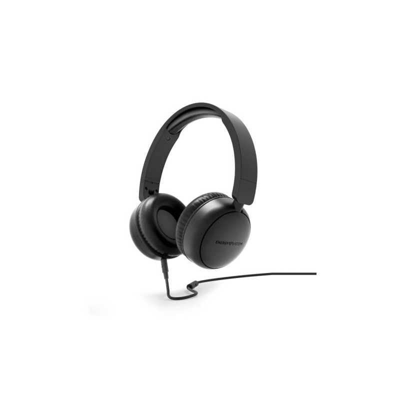 Auriculares Diadema con Cable ENERGY SISTEM Soundspire - Jack 3.5mm · Plegables · Microfono · Negro