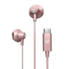 Auriculares con Cable ENERGY SISTEM EasyPods - USB Tipo C · Microfono · Rosa