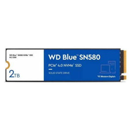 Disco Duro Interno SSD WESTER DIGITAL Blue SN580 WDS200T3B0E - 2TB · M.2