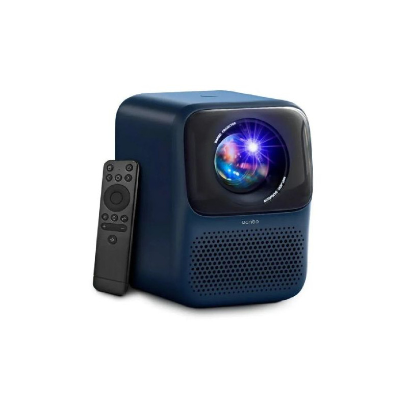 Proyector WANBO T2 Max New - Full HD · 40 · 140 · 450 Lúmenes · WIFI · BT · HDMI · Android · Azul