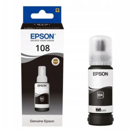 Botella Original EPSON 108 Negro - C13T09C14A [PAG-7200] [ML-70]