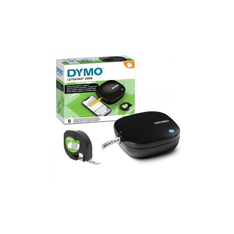 Etiquetadora Electrónica DYMO Letratag LT-200B - 120mm · 7mm/s · AA