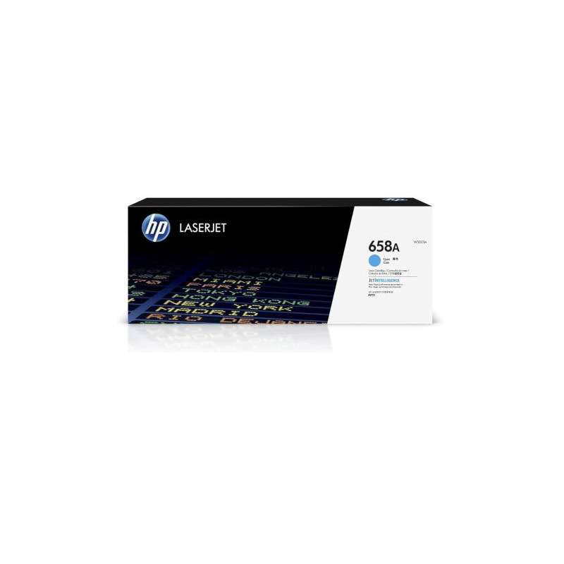 Toner Original HP 658A Cian - W2001A [PAG-6000]