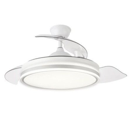 Ventilador de Techo con Aspas Retráctiles YOEVU  - 72W · Control Mando y Wifi · Diametro 107cm · 6 Velocidades · Invierno/Verano