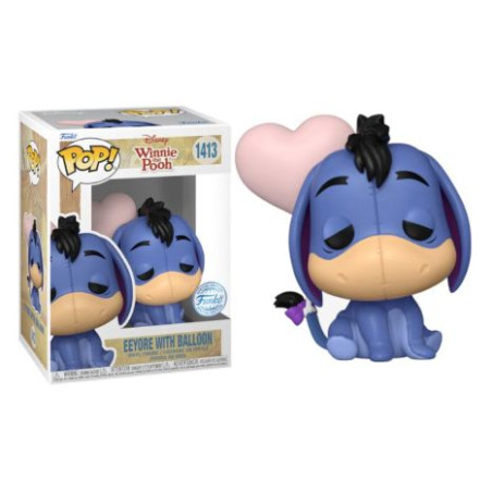 FUNKO POP Eeyore con Globo 1413 - Winnie the Pooh Edición Especial - 889698767064